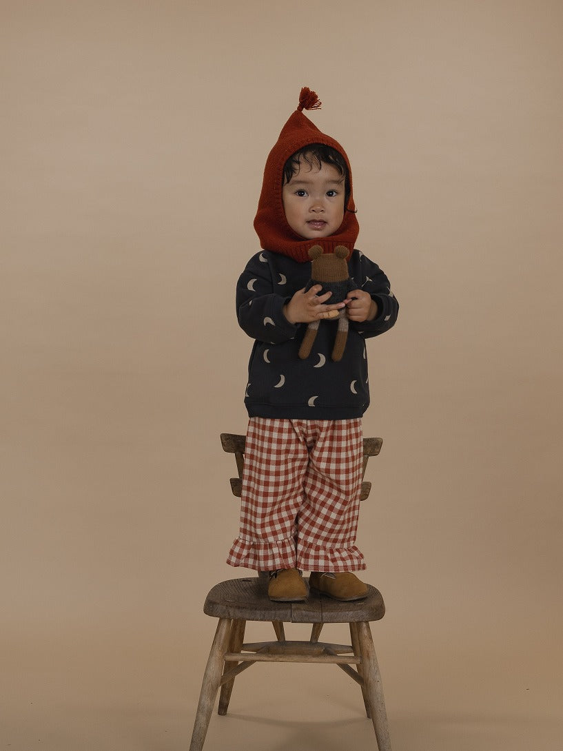【organic zoo】Paprika Gingham Frill Culottes パンツ 1-2Y,2-3Y,3-4Y  | Coucoubebe/ククベベ