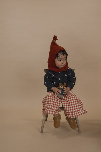 【organic zoo】Paprika Gingham Frill Culottes パンツ 1-2Y,2-3Y,3-4Y（Sub Image-21） | Coucoubebe/ククベベ