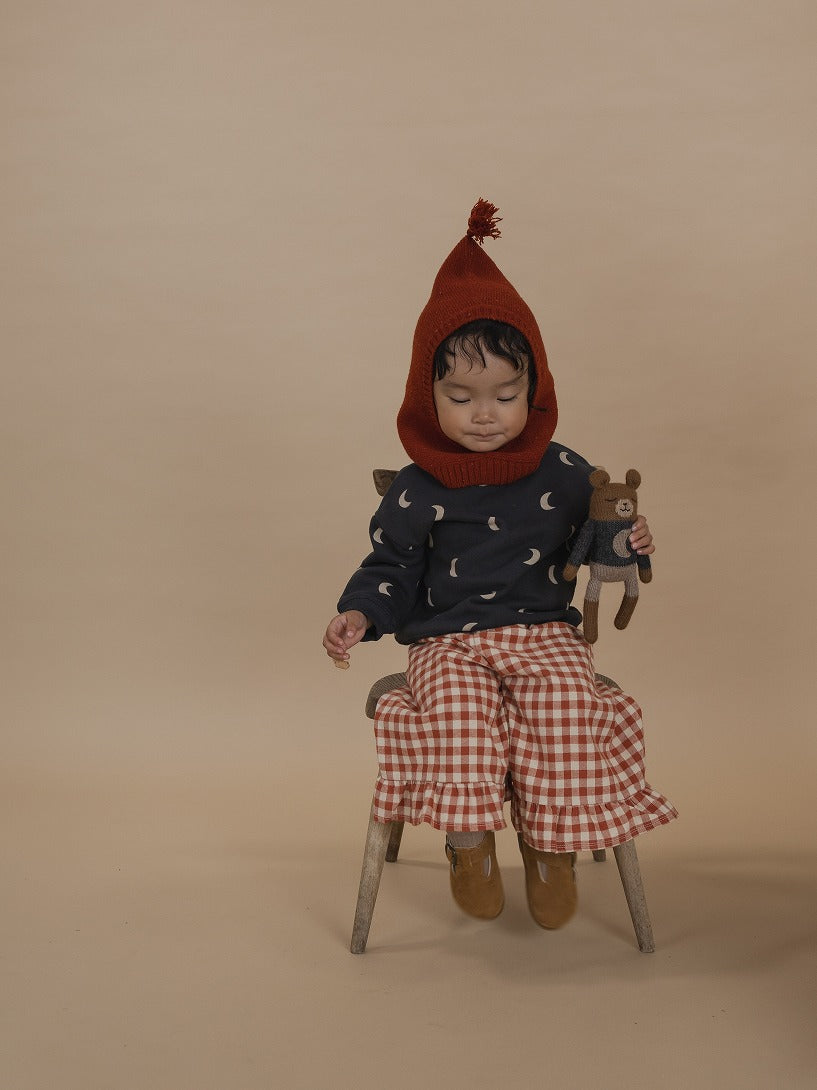 【organic zoo】Paprika Balaclava 帽子 1-2Y,2-3Y,3-4Y  | Coucoubebe/ククベベ