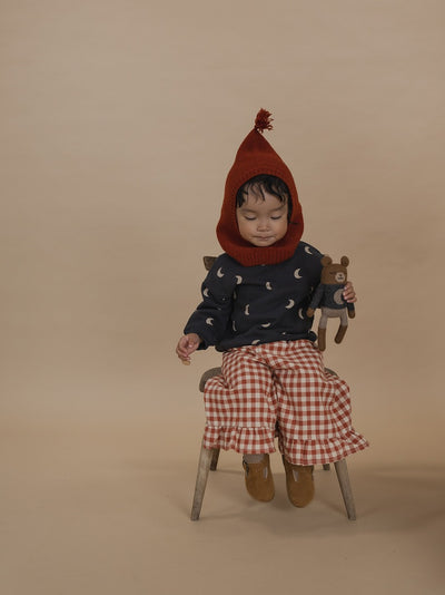 【organic zoo】Paprika Balaclava 帽子 1-2Y,2-3Y,3-4Y（Sub Image-5） | Coucoubebe/ククベベ