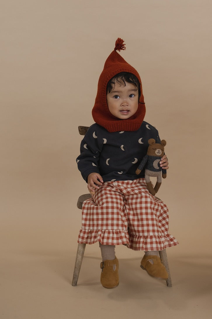 【organic zoo】Paprika Balaclava 帽子 1-2Y,2-3Y,3-4Y  | Coucoubebe/ククベベ