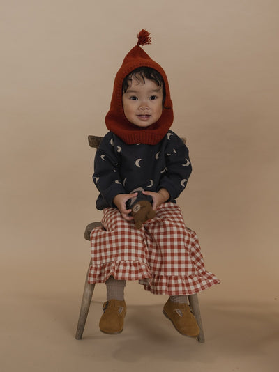 【organic zoo】Paprika Gingham Frill Culottes パンツ 1-2Y,2-3Y,3-4Y（Sub Image-23） | Coucoubebe/ククベベ