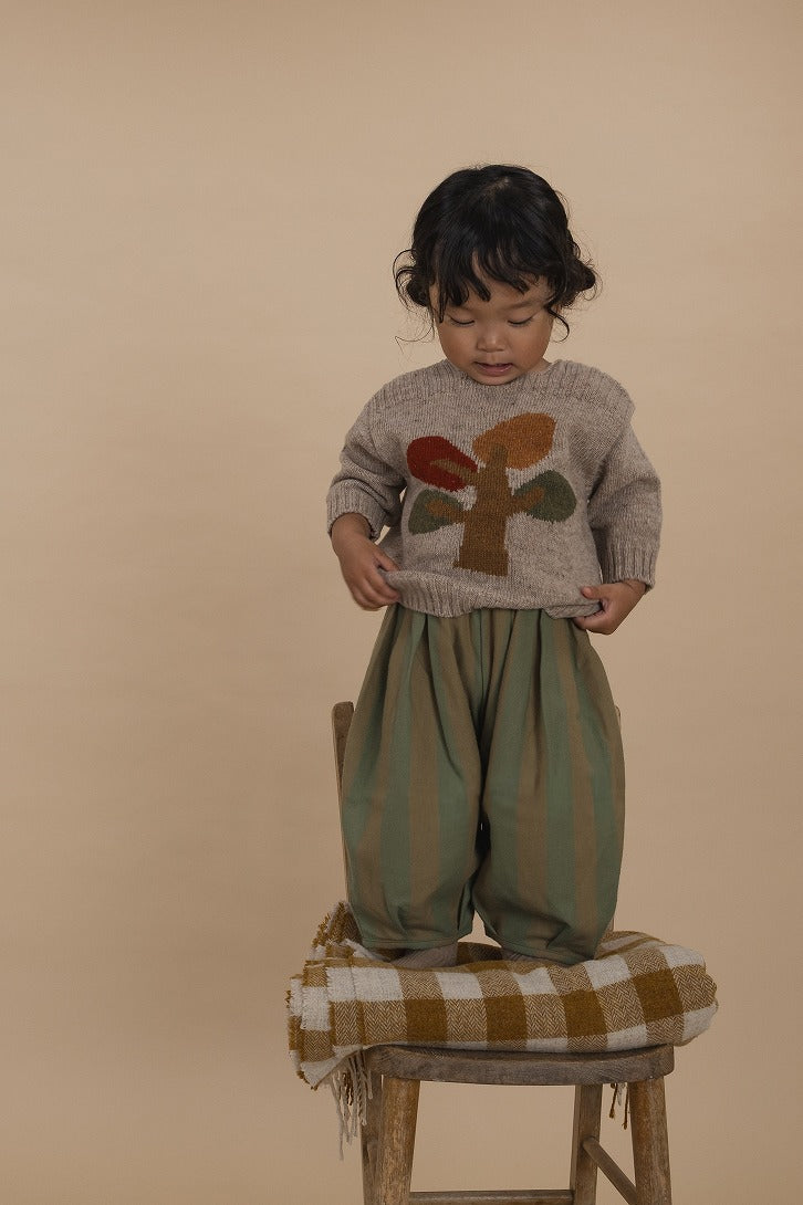ボトムス organic zoo WOODLAND STRIPES LODGE PANTS organic zoo】【30%OFF】Woodland Stripes Lodge Pants パンツ 6-12M,1
