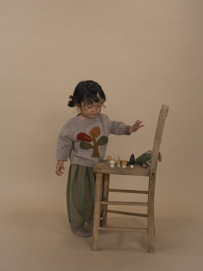 【organic zoo】Woodland Stripes Lodge Pants パンツ 6-12M,1-2Y,2-3Y,3-4Y,4-5Y（Sub Image-10） | Coucoubebe/ククベベ