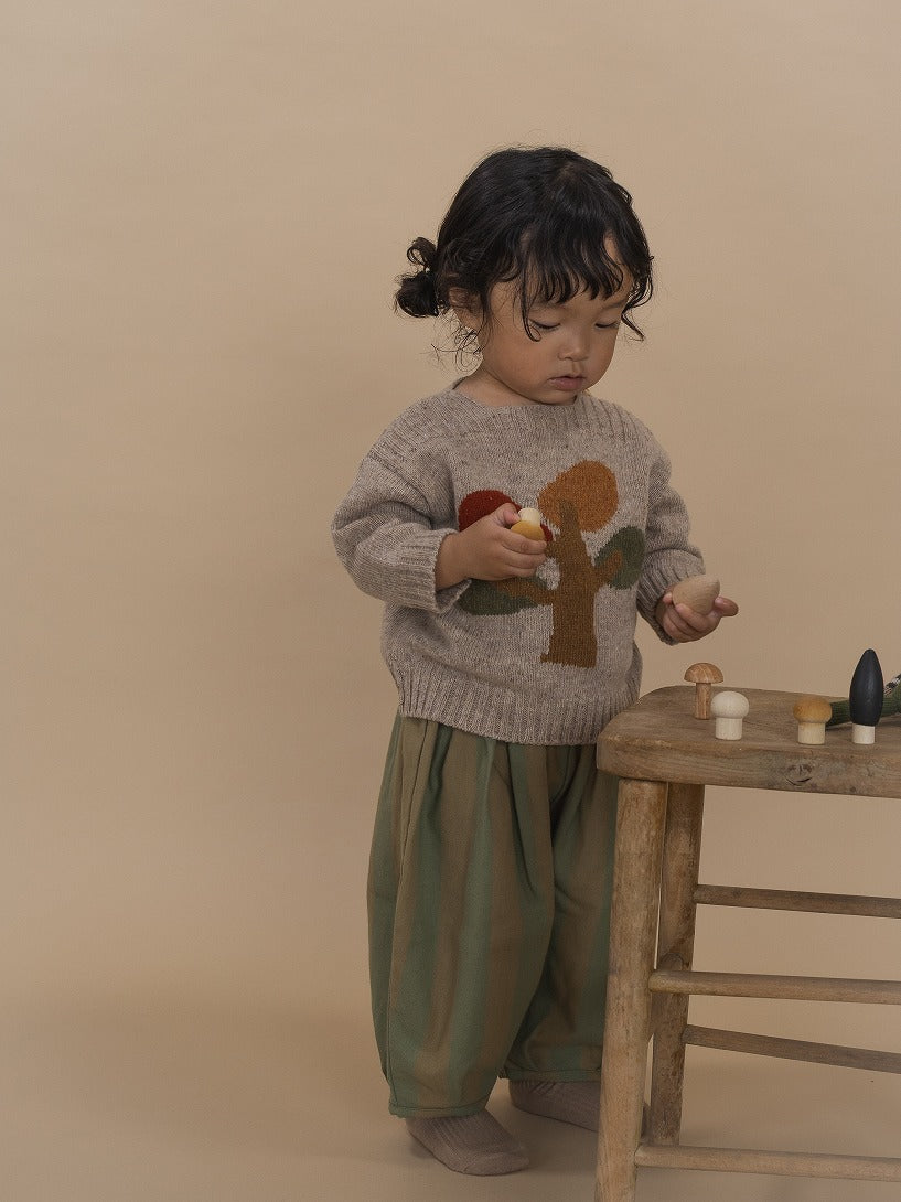 【organic zoo】Woodland Stripes Lodge Pants パンツ 6-12M,1-2Y,2-3Y,3-4Y,4-5Y  | Coucoubebe/ククベベ