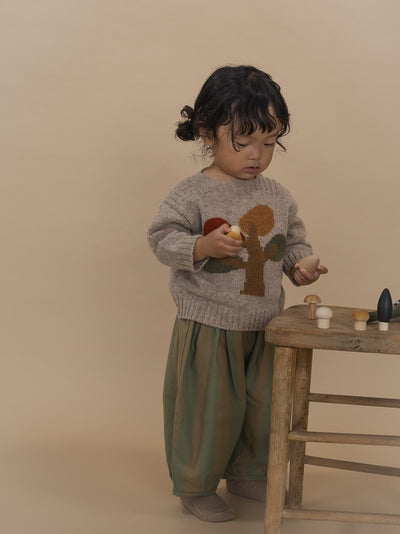 【organic zoo】Woodland Stripes Lodge Pants パンツ 6-12M,1-2Y,2-3Y,3-4Y,4-5Y（Sub Image-11） | Coucoubebe/ククベベ