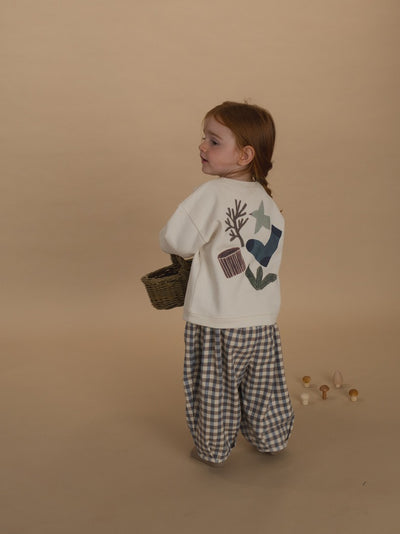 【organic zoo】Shoreline Gingham Lodge Pants パンツ 6-12M,1-2Y,2-3Y,3-4Y,4-5Y（Sub Image-6） | Coucoubebe/ククベベ