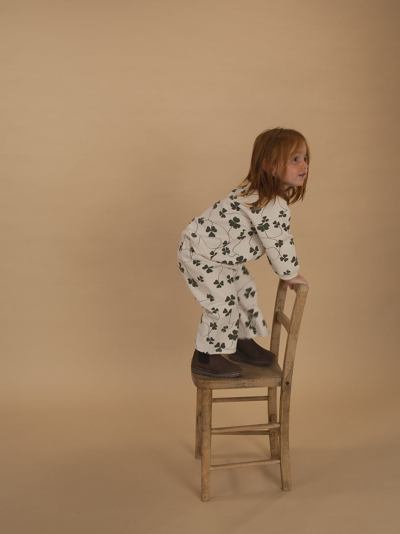 【organic zoo】Clover Wide Leg Pants Undyed パンツ 6-12M,1-2Y,2-3Y,3-4Y,4-5Y  | Coucoubebe/ククベベ