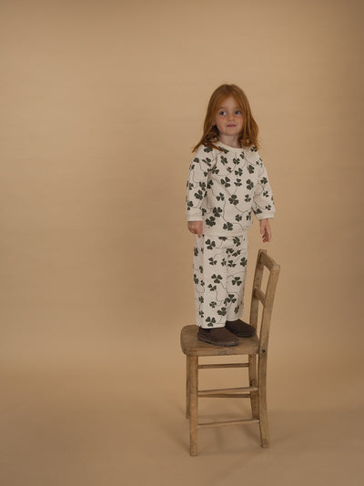 【organic zoo】Clover Wide Leg Pants Undyed パンツ 6-12M,1-2Y,2-3Y,3-4Y,4-5Y（Sub Image-5） | Coucoubebe/ククベベ