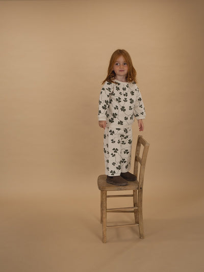 【organic zoo】Clover Sweatshirt Undyed スウェット 6-12M,1-2Y,2-3Y,3-4Y,4-5Y（Sub Image-7） | Coucoubebe/ククベベ