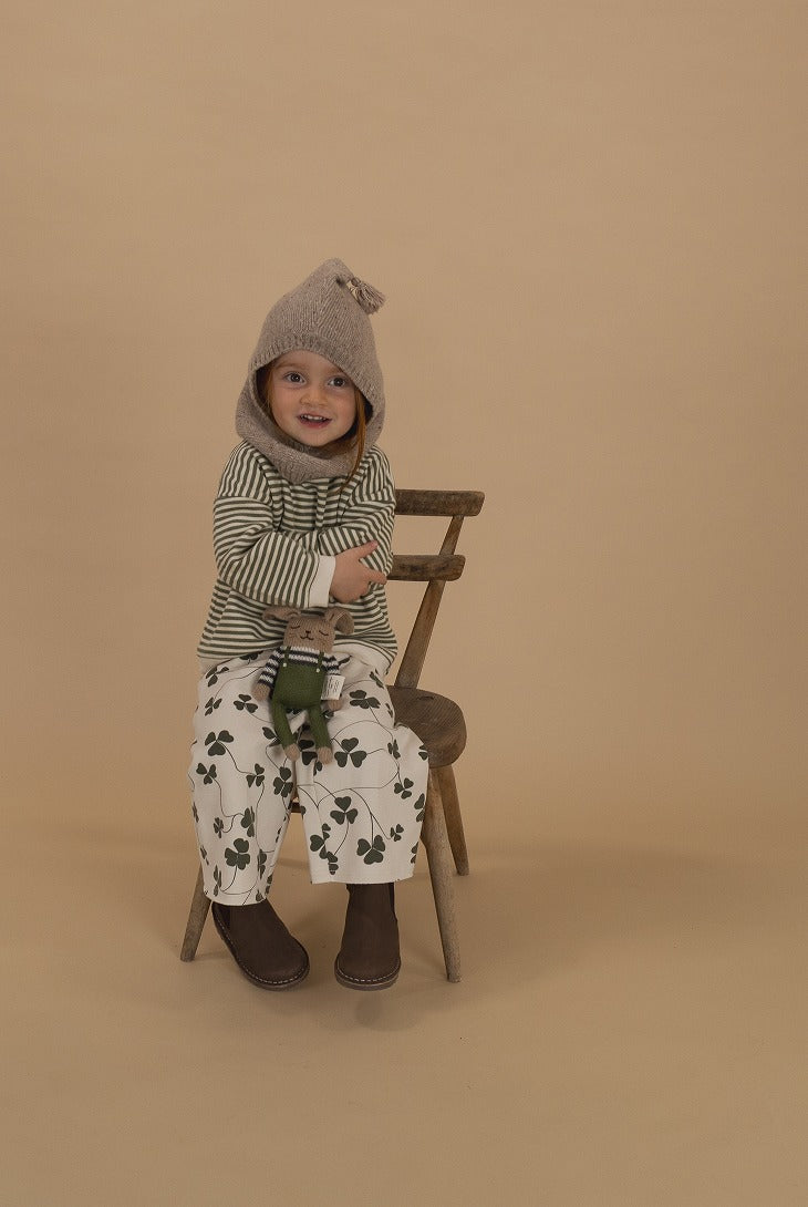 【organic zoo】Clover Wide Leg Pants Undyed パンツ 6-12M,1-2Y,2-3Y,3-4Y,4-5Y  | Coucoubebe/ククベベ