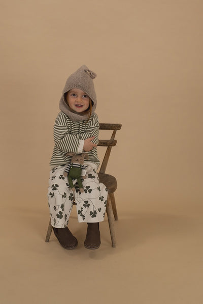 【organic zoo】Clover Wide Leg Pants Undyed パンツ 6-12M,1-2Y,2-3Y,3-4Y,4-5Y（Sub Image-10） | Coucoubebe/ククベベ