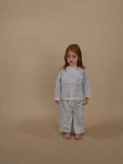 【organic zoo】Seascape Sweatshirt  Undyed スウェット 6-12M,1-2Y,2-3Y,3-4Y,4-5Y（Sub Image-6） | Coucoubebe/ククベベ