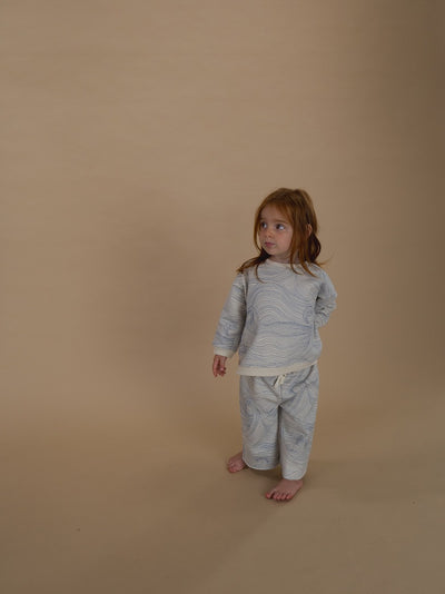 【organic zoo】Seascape Sweatshirt  Undyed スウェット 6-12M,1-2Y,2-3Y,3-4Y,4-5Y（Sub Image-9） | Coucoubebe/ククベベ