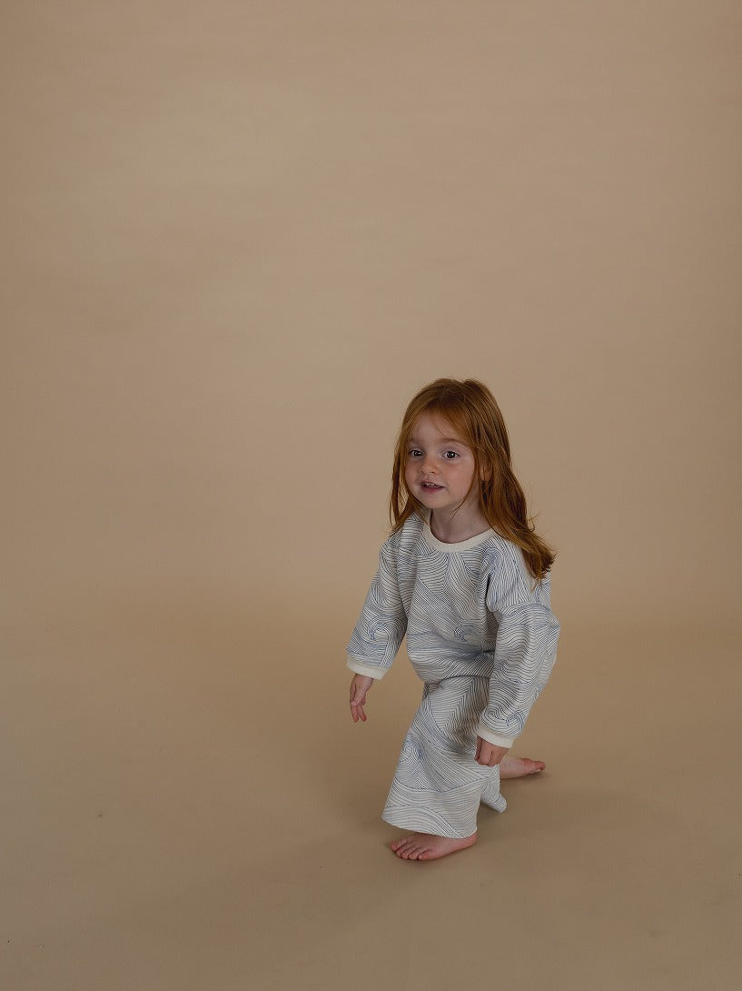 【organic zoo】Seascape Wide Leg Pants Undyed パンツ 6-12M,1-2Y,2-3Y,3-4Y,4-5Y  | Coucoubebe/ククベベ