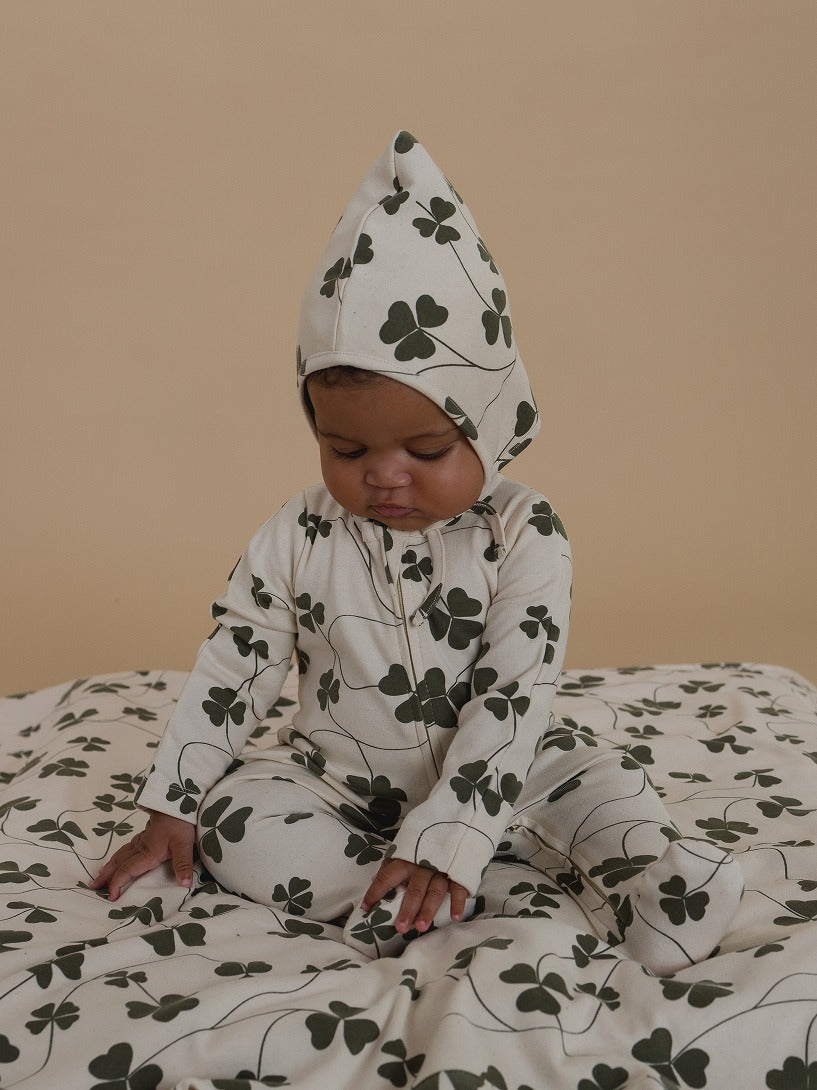 【organic zoo】Clover Pixie Bonnet Undyed 帽子 0-3M,3-6M,6-12M  | Coucoubebe/ククベベ