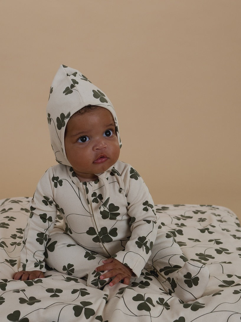 【organic zoo】Clover Pixie Bonnet Undyed 帽子 0-3M,3-6M,6-12M  | Coucoubebe/ククベベ