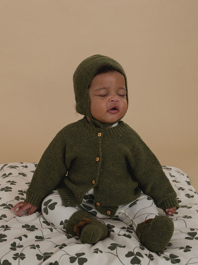 【organic zoo】Clover Zip Sleepsuit  Undyed ロンパース 0-3M,3-6M,6-12M（Sub Image-13） | Coucoubebe/ククベベ