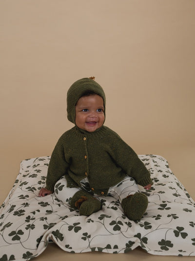 【organic zoo】Clover Reversible Blanket Undyed ブランケット（Sub Image-6） | Coucoubebe/ククベベ