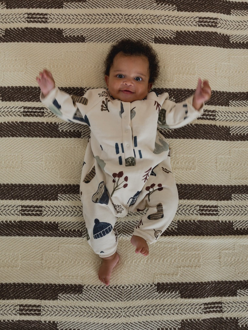 【organic zoo】Cosy Wild Onesie Undyed ロンパース 3-6M,6-12M,1-2Y  | Coucoubebe/ククベベ