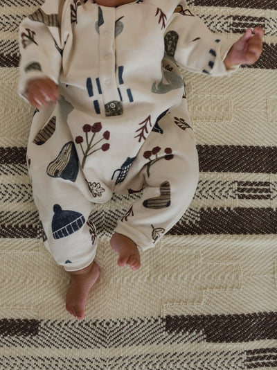 【organic zoo】Shoreline Gingham Onesie ロンパース 0-3M,3-6M,6-12M（Sub Image-12） | Coucoubebe/ククベベ