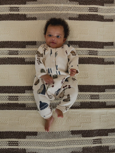 【organic zoo】Cosy Wild Onesie Undyed ロンパース 3-6M,6-12M,1-2Y（Sub Image-6） | Coucoubebe/ククベベ