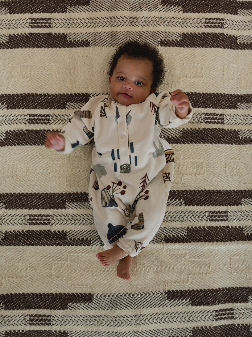 【organic zoo】Cosy Wild Onesie Undyed ロンパース 3-6M,6-12M,1-2Y  | Coucoubebe/ククベベ