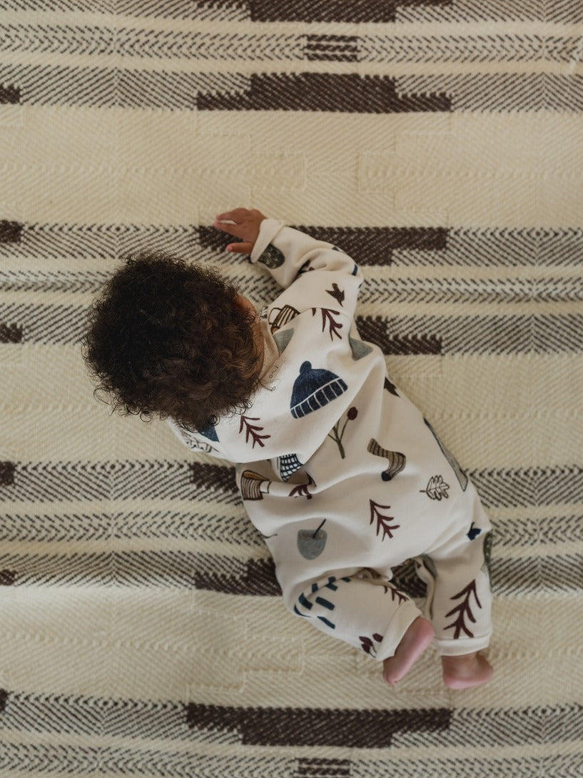 【organic zoo】Cosy Wild Onesie Undyed ロンパース 3-6M,6-12M,1-2Y  | Coucoubebe/ククベベ