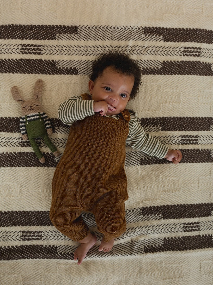 【organic zoo】Fern Stripes Base Layer Set ベースレイヤーセット 6-12M,1-2Y,2-3Y,3-4Y  | Coucoubebe/ククベベ