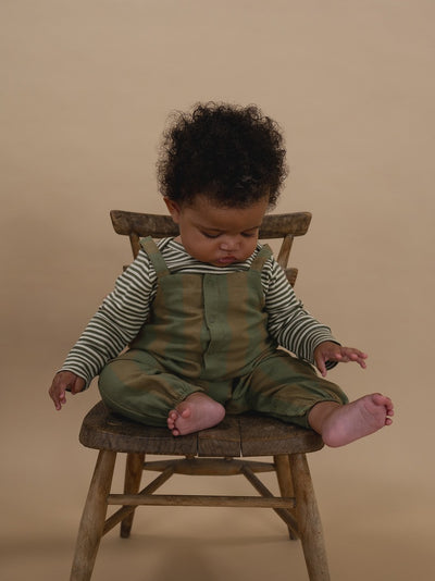 【organic zoo】Woodland Stripes Salopette サロペット 3-6M,6-12M（Sub Image-7） | Coucoubebe/ククベベ