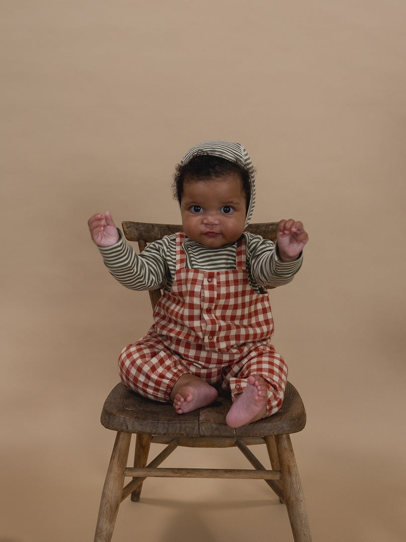 【organic zoo】Fern Stripes Base Layer Set ベースレイヤーセット 6-12M,1-2Y,2-3Y,3-4Y  | Coucoubebe/ククベベ