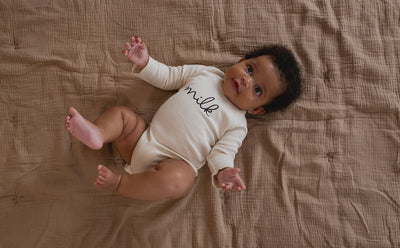 【organic zoo】Undyed Milk Bodysuit ロンパース NB,0-3M,3-6M,6-12M（Sub Image-12） | Coucoubebe/ククベベ
