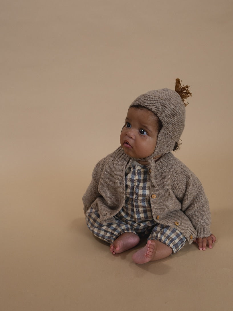 【organic zoo】Shoreline Gingham Onesie ロンパース 0-3M,3-6M,6-12M  | Coucoubebe/ククベベ