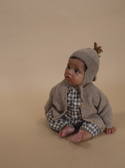 【organic zoo】Shoreline Gingham Onesie ロンパース 0-3M,3-6M,6-12M（Sub Image-8） | Coucoubebe/ククベベ