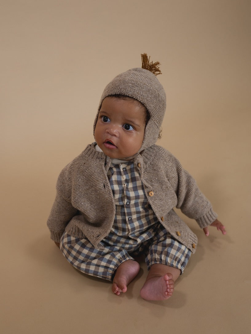 【organic zoo】Shoreline Gingham Onesie ロンパース 0-3M,3-6M,6-12M  | Coucoubebe/ククベベ