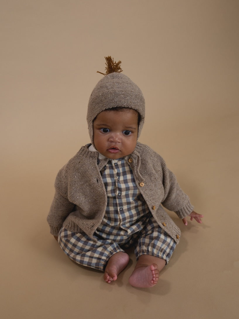【organic zoo】Shoreline Gingham Onesie ロンパース 0-3M,3-6M,6-12M  | Coucoubebe/ククベベ