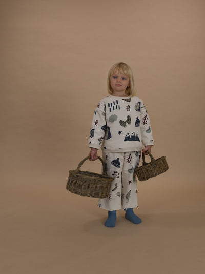 【organic zoo】Cosy Wild Sweatshirt Undyed スウェット 6-12M,1-2Y,2-3Y,3-4Y,4-5Y（Sub Image-11） | Coucoubebe/ククベベ