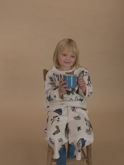 【organic zoo】Cosy Wild Wide Leg Pants Undyed パンツ 6-12M,1-2Y,2-3Y,3-4Y,4-5Y（Sub Image-15） | Coucoubebe/ククベベ