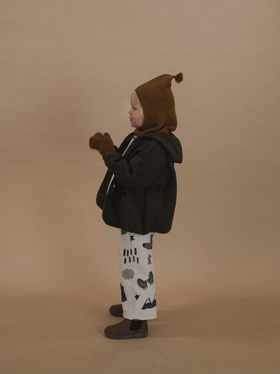 【organic zoo】Cosy Wild Wide Leg Pants Undyed パンツ 6-12M,1-2Y,2-3Y,3-4Y,4-5Y（Sub Image-19） | Coucoubebe/ククベベ