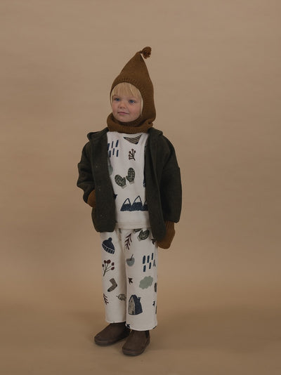 【organic zoo】Cosy Wild Sweatshirt Undyed スウェット 6-12M,1-2Y,2-3Y,3-4Y,4-5Y（Sub Image-16） | Coucoubebe/ククベベ