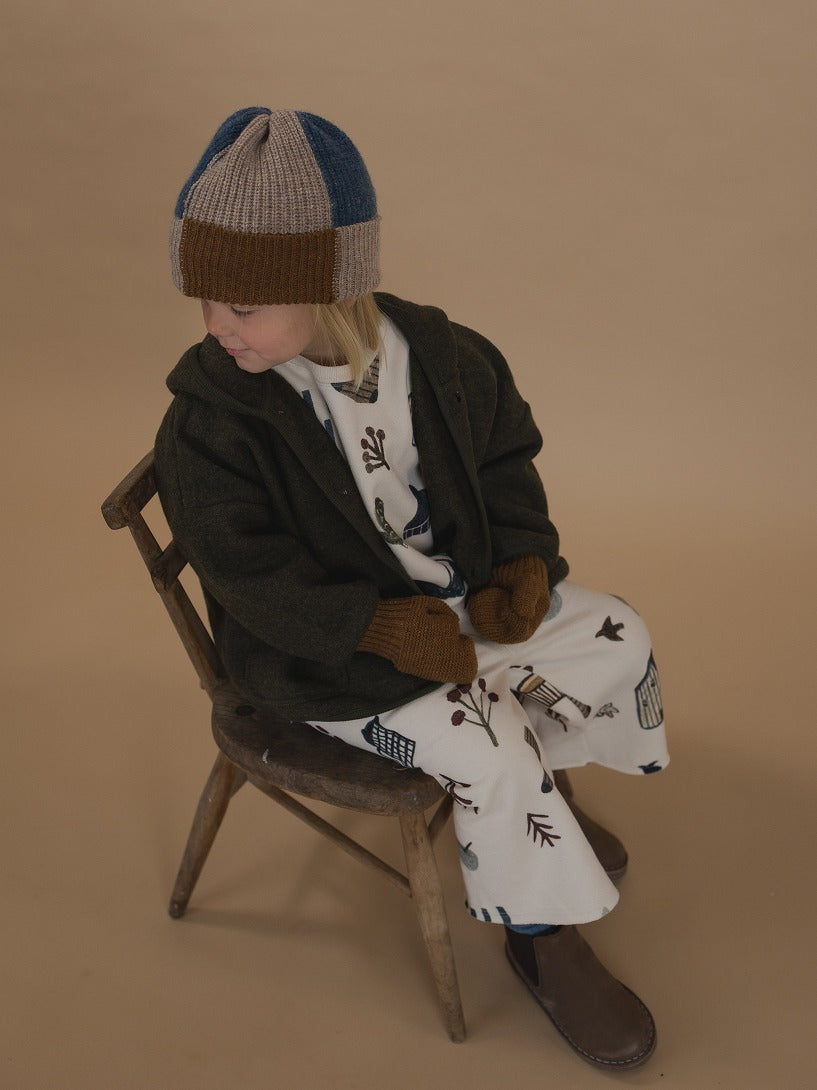 【organic zoo】Cosy Wild Wide Leg Pants Undyed パンツ 6-12M,1-2Y,2-3Y,3-4Y,4-5Y  | Coucoubebe/ククベベ