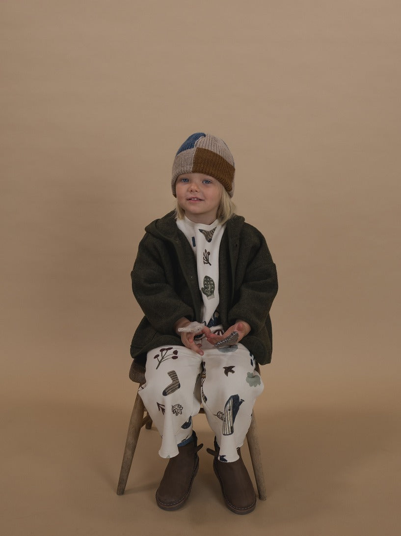【organic zoo】Cosy Wild Wide Leg Pants Undyed パンツ 6-12M,1-2Y,2-3Y,3-4Y,4-5Y  | Coucoubebe/ククベベ