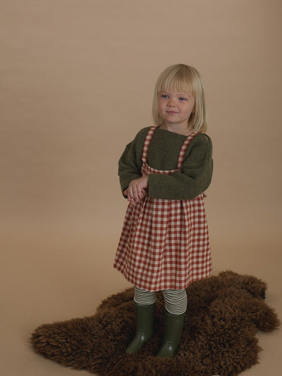 【organic zoo】Paprika Gingham Tribe Skirt スカート 1-2Y,2-3Y,3-4Y（Sub Image-8） | Coucoubebe/ククベベ