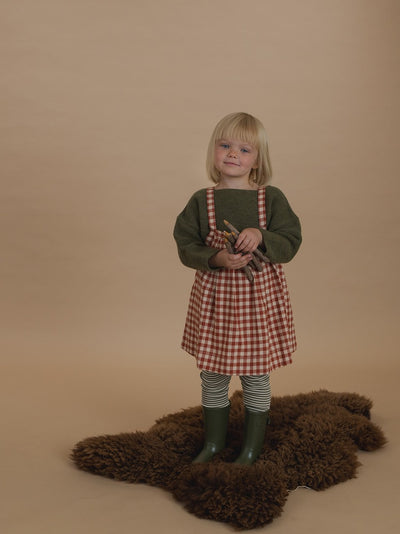 【organic zoo】Paprika Gingham Tribe Skirt スカート 1-2Y,2-3Y,3-4Y（Sub Image-9） | Coucoubebe/ククベベ