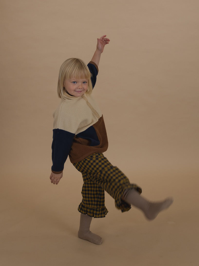 【organic zoo】Colour Block Fleece Sweater スウェット 1-2Y,2-3Y,3-4Y  | Coucoubebe/ククベベ