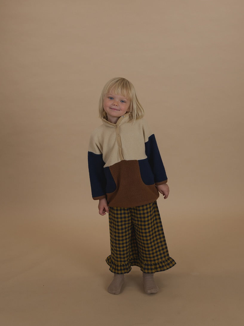 【organic zoo】Colour Block Fleece Sweater スウェット 1-2Y,2-3Y,3-4Y  | Coucoubebe/ククベベ