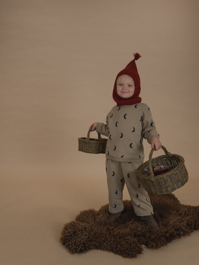 【organic zoo】Paprika Balaclava 帽子 1-2Y,2-3Y,3-4Y  | Coucoubebe/ククベベ