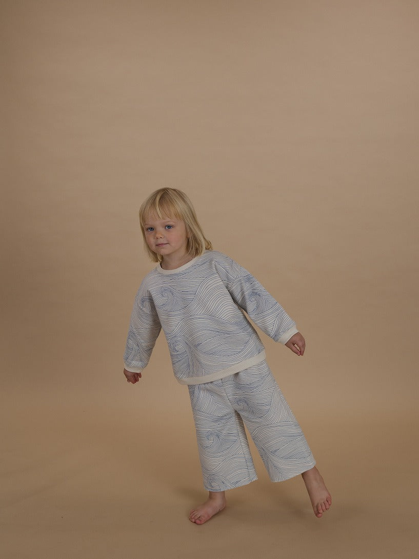 【organic zoo】Seascape Sweatshirt  Undyed スウェット 6-12M,1-2Y,2-3Y,3-4Y,4-5Y  | Coucoubebe/ククベベ