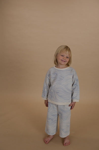 【organic zoo】Seascape Sweatshirt  Undyed スウェット 6-12M,1-2Y,2-3Y,3-4Y,4-5Y（Sub Image-14） | Coucoubebe/ククベベ