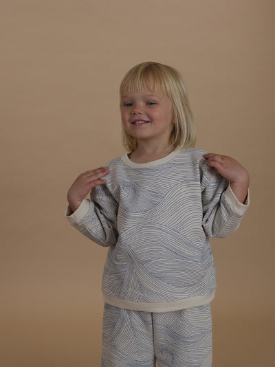 【organic zoo】Seascape Sweatshirt  Undyed スウェット 6-12M,1-2Y,2-3Y,3-4Y,4-5Y（Sub Image-16） | Coucoubebe/ククベベ
